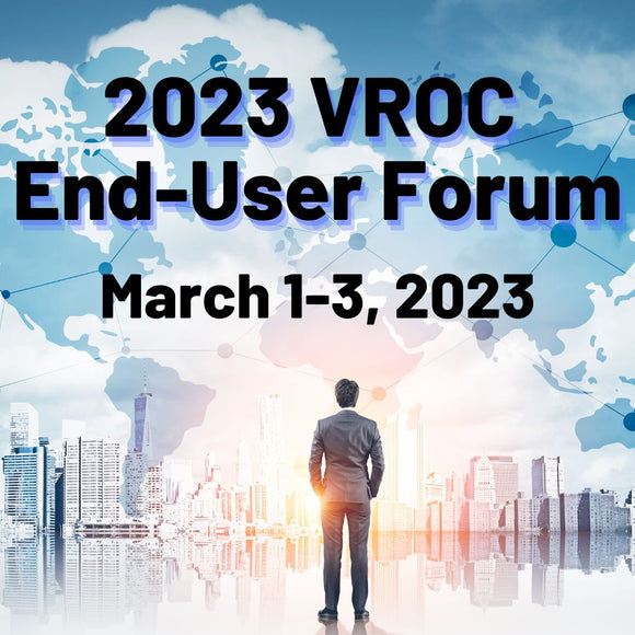 2023 VROC End-User Forum Registration
